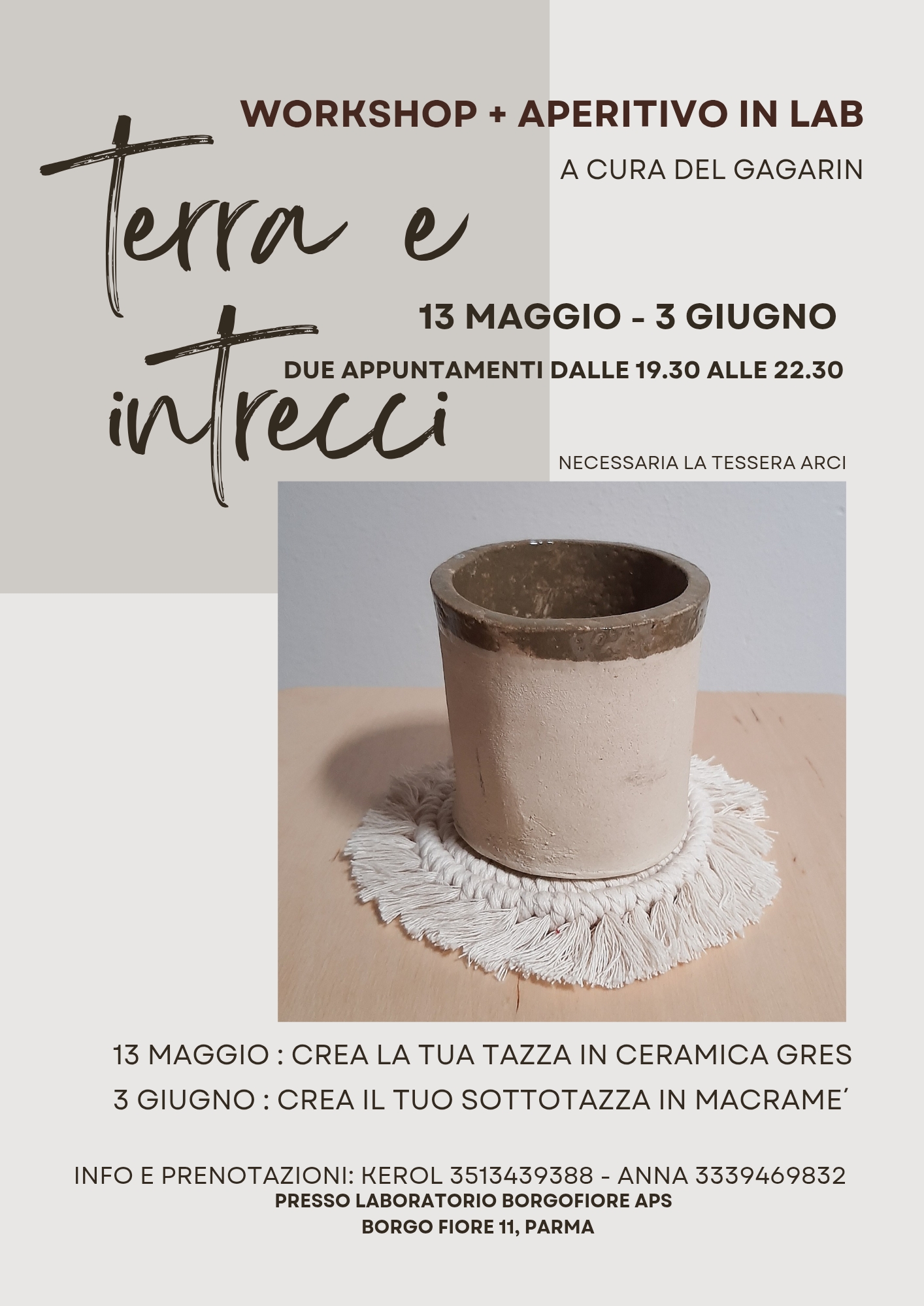 TERRA E INTRECCI